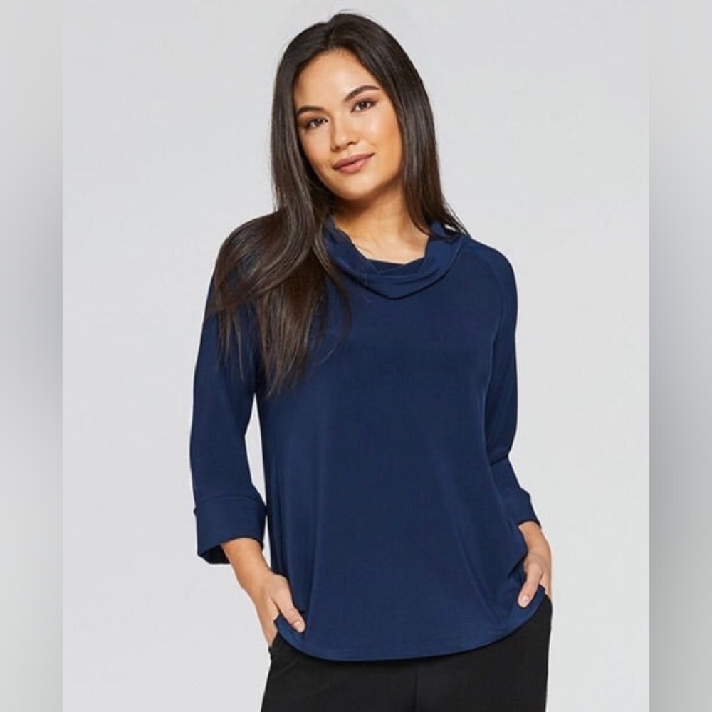 Sympli Wide Cuff Raglan Sleeve Top